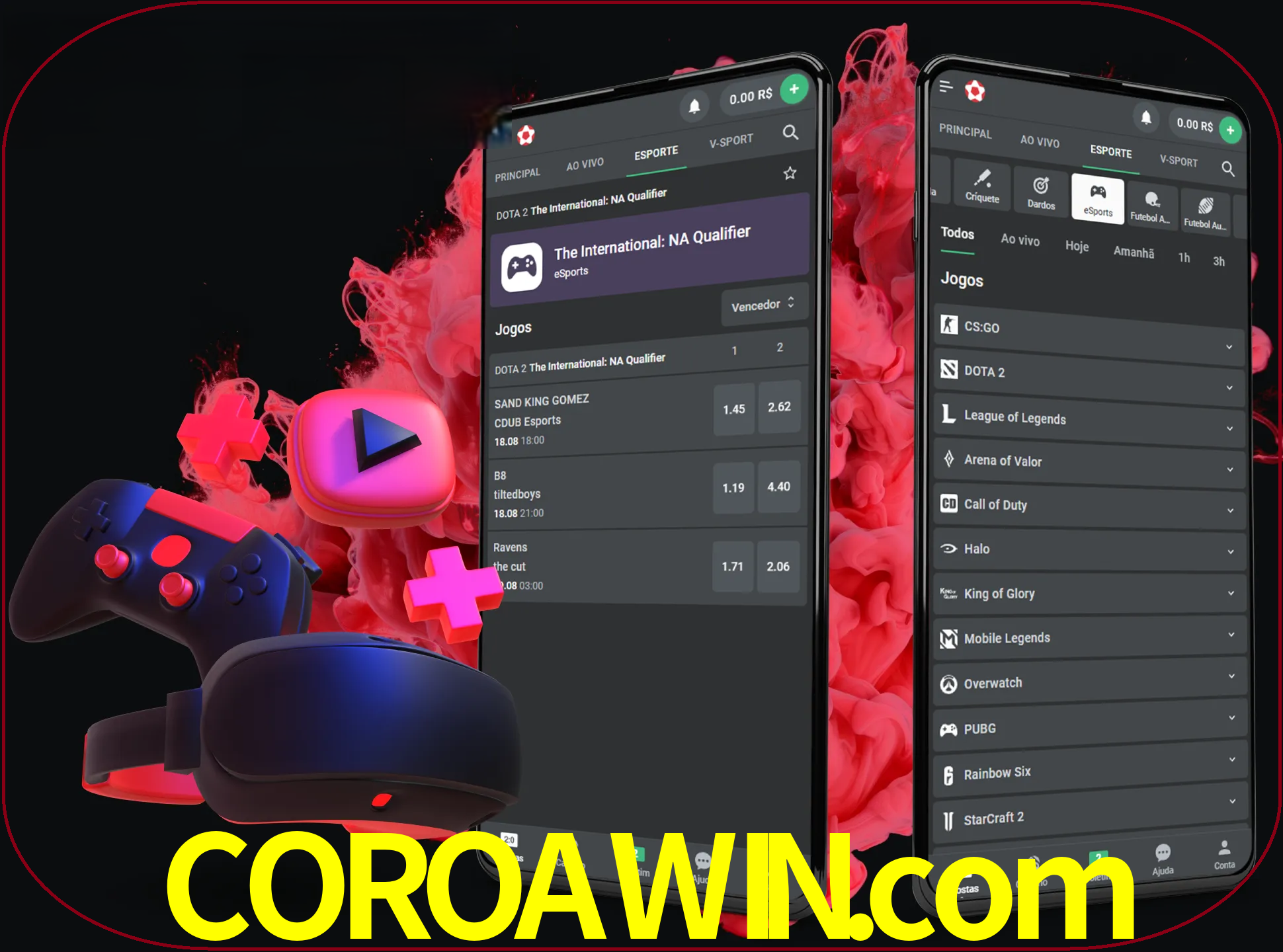 Para ter a aplicação móvel coroawin no seu smartphone, basta descarregar o ficheiro apk e seguir as instruções.