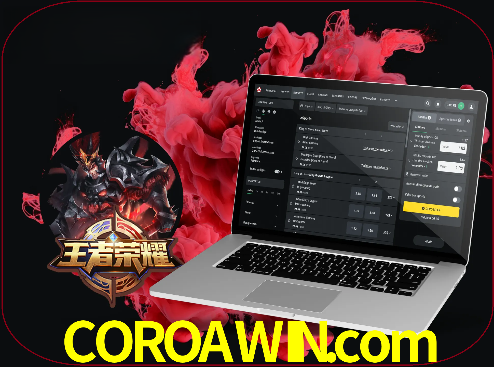 Um jogo global que conquistou os corações dos utilizadores de todo o mundo e que foi desenvolvido na China está disponível no coroawin.