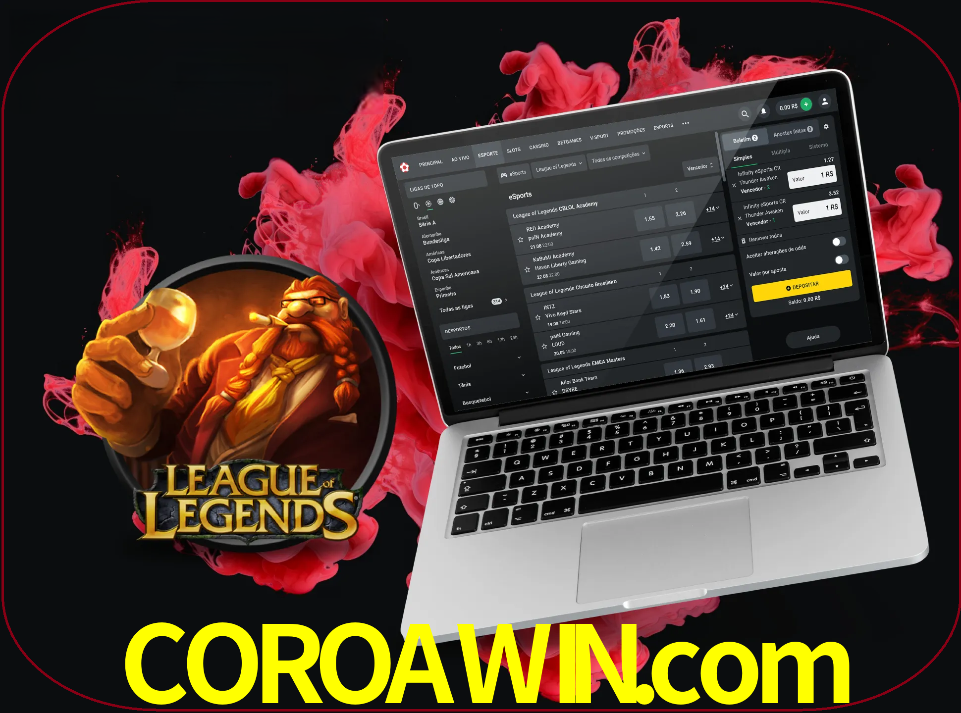 Se é um fã deste jogo, muitos torneios fantásticos que o vão surpreender estão disponíveis no coroawin.