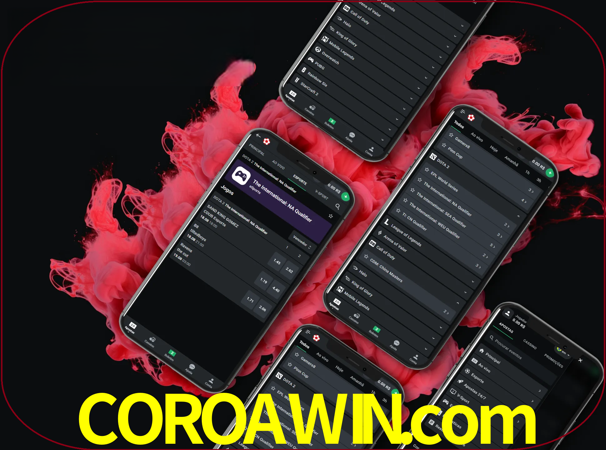 Se o seu smartphone não for compatível com a aplicação, esta opção do coroawin ajudá-lo-á a desfrutar do jogo.