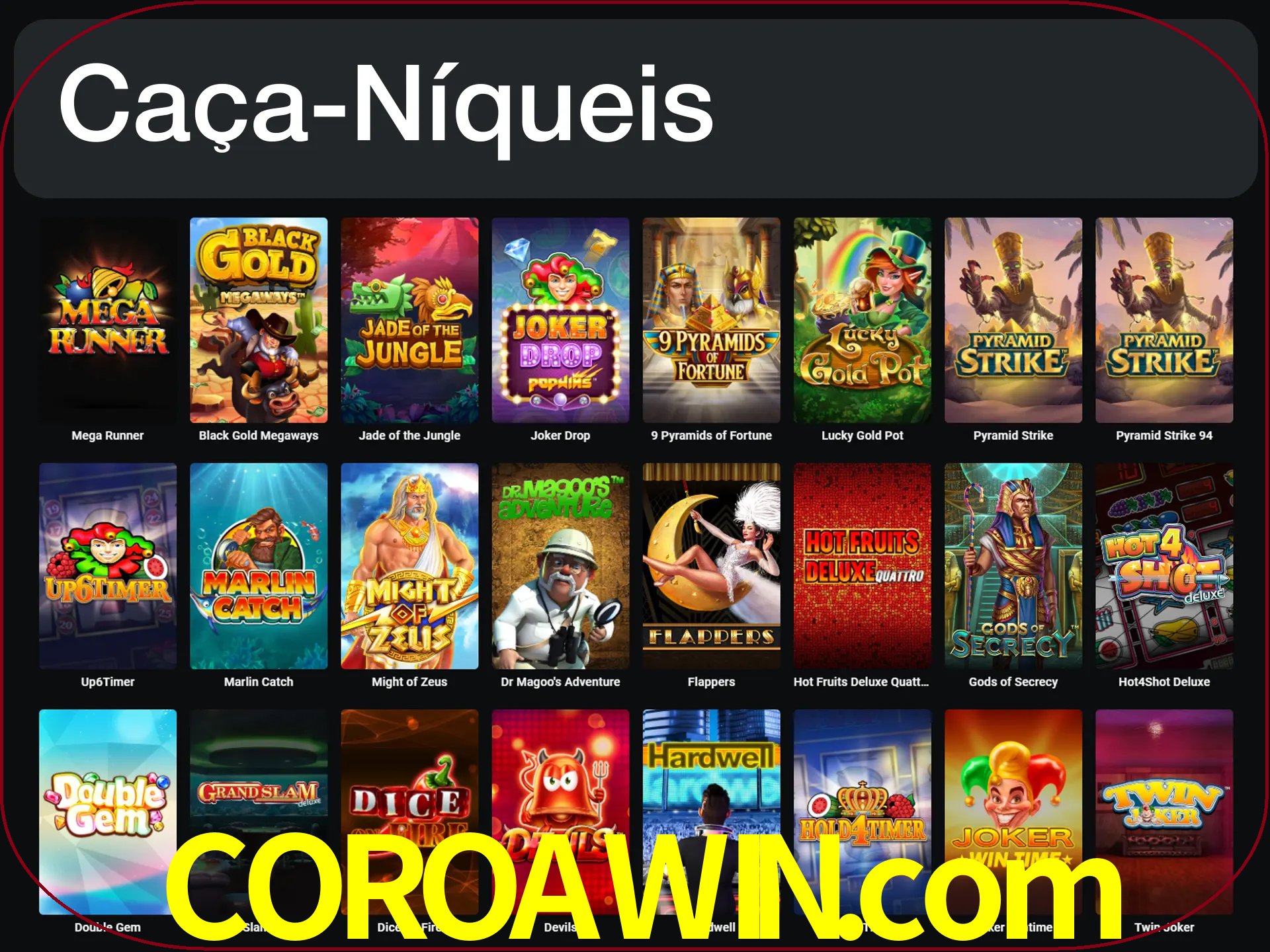 LeonBet tem mais de 3000 slots para jogar.