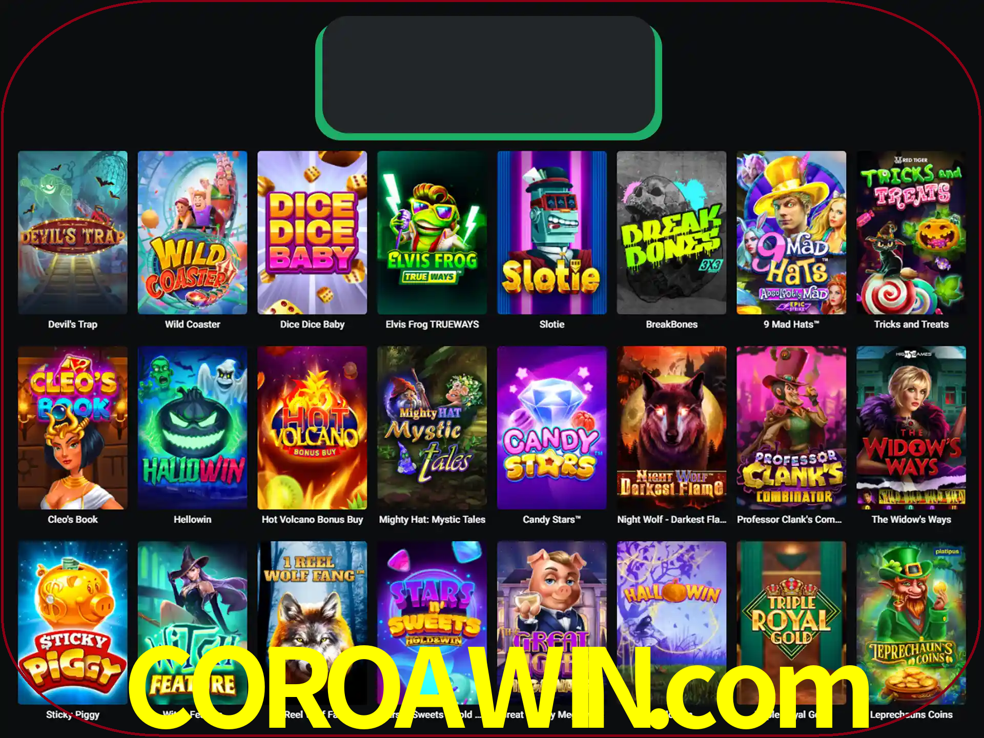 Procure por seus amados jogos de slot.
