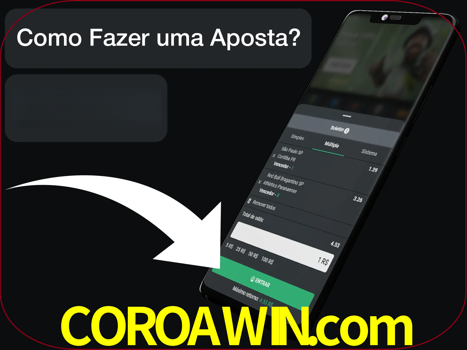 Preencha sua aposta e aguarde o resultado.